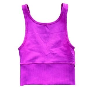 Lululemon Power Pivot Ribbed Tank Pink
